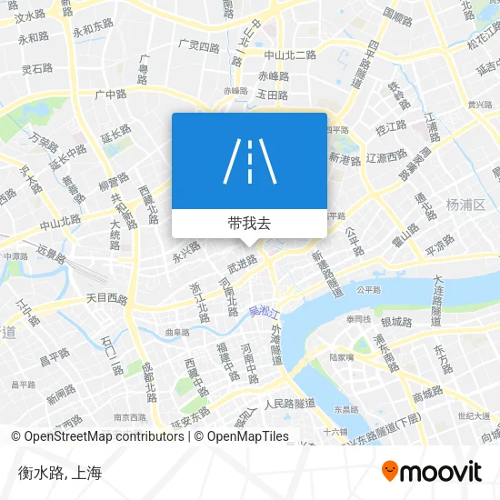 衡水路地图