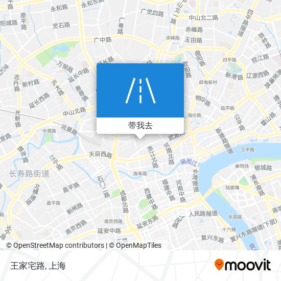 王家宅路地图