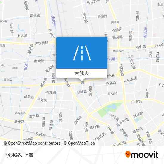 汶水路地图