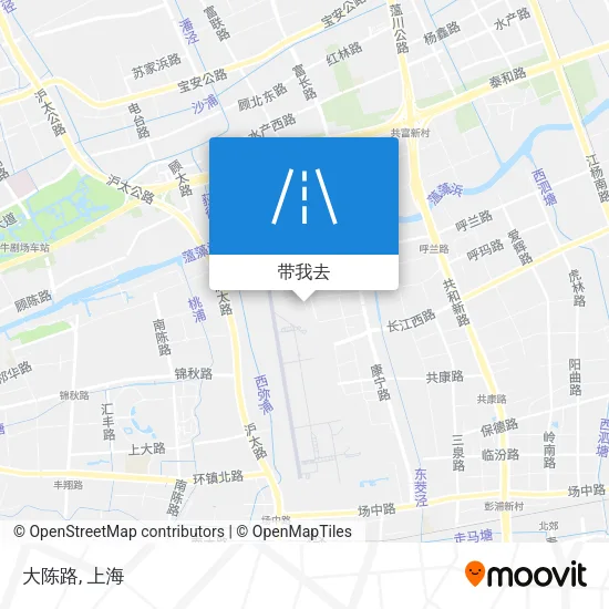 大陈路地图
