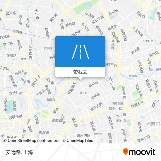 安远路地图
