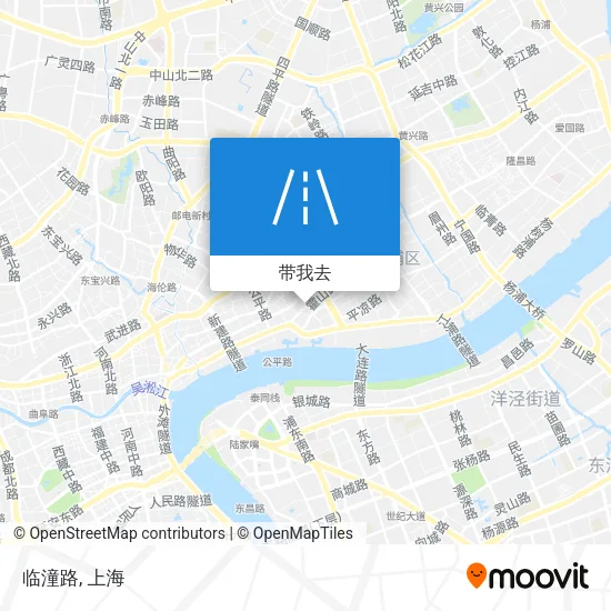 临潼路地图