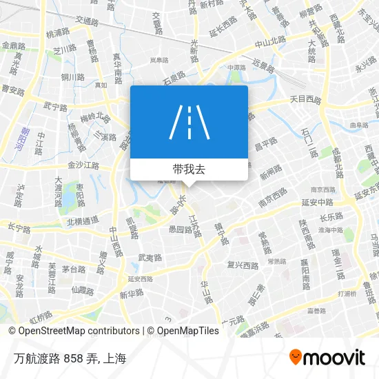 万航渡路 858 弄地图