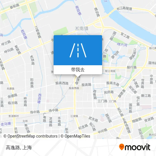 高逸路地图