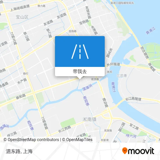泗东路地图