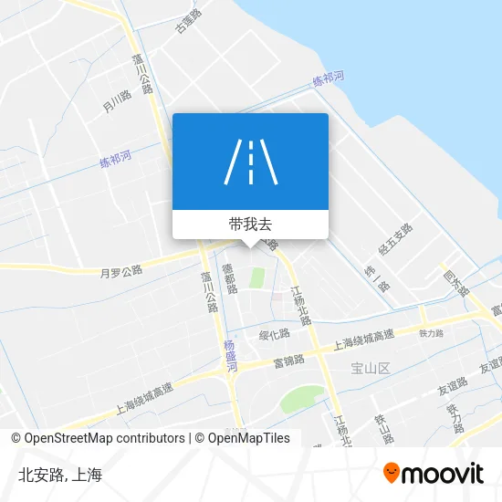 北安路地图