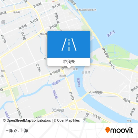 三阳路地图