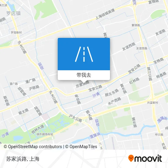 苏家浜路地图