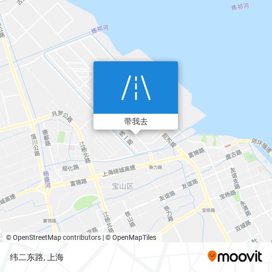 纬二东路地图