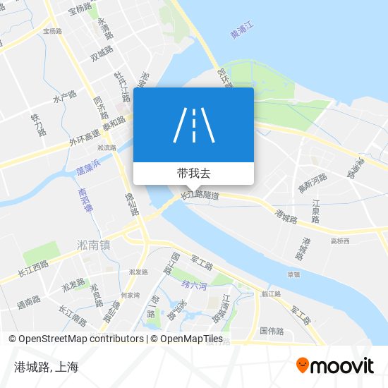 港城路地图