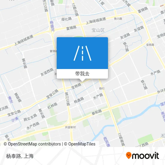 杨泰路地图