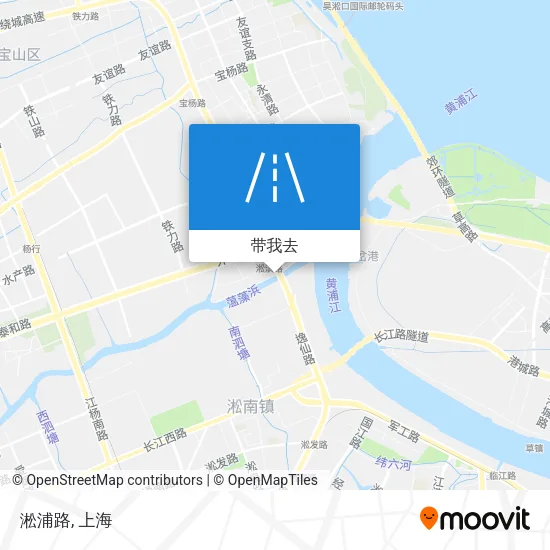 淞浦路地图
