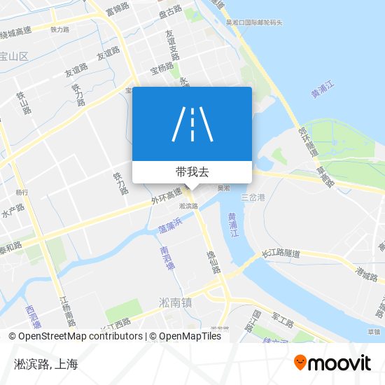 淞滨路地图