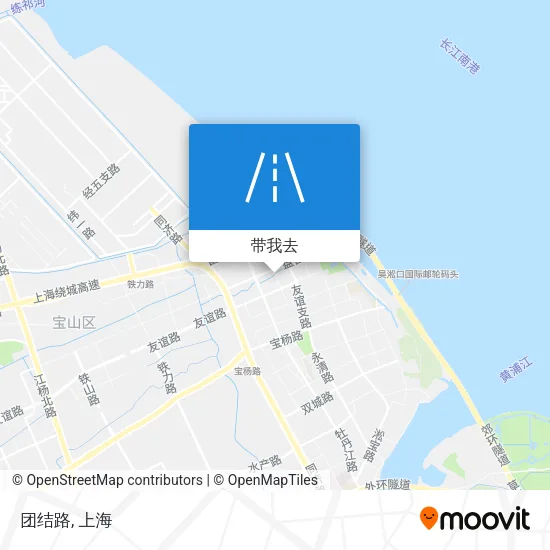 团结路地图