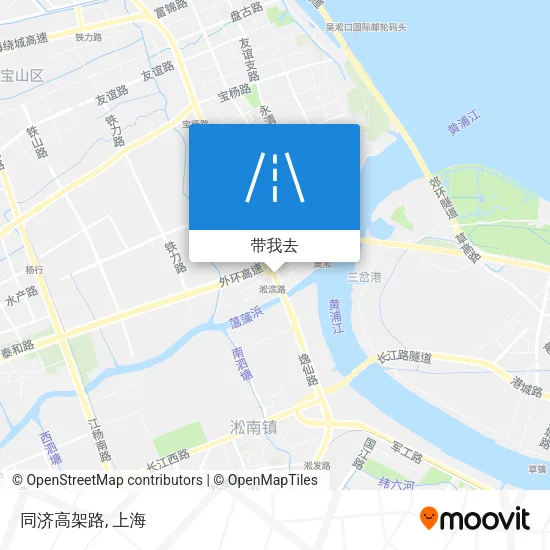 同济高架路地图