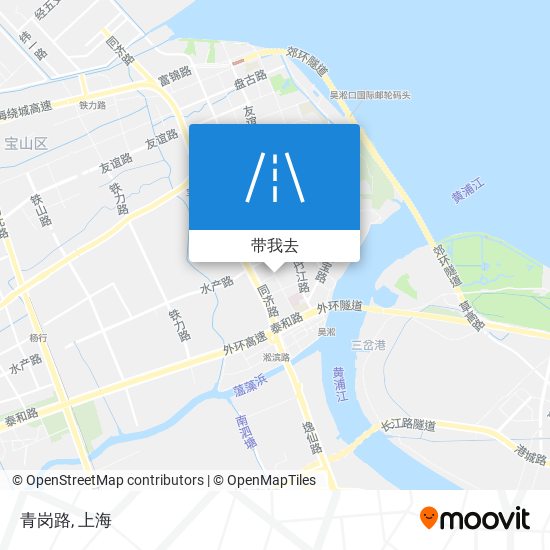 青岗路地图