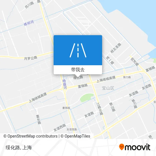 绥化路地图