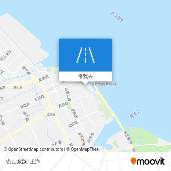 密山东路地图
