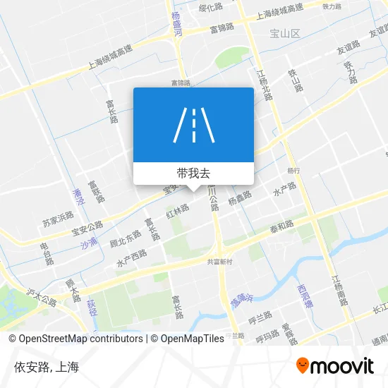依安路地图