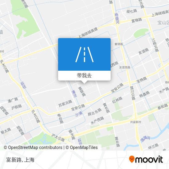 富新路地图