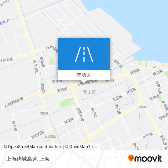 上海绕城高速地图