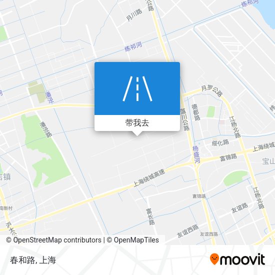 春和路地图