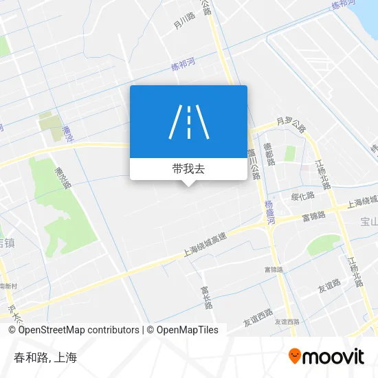 春和路地图