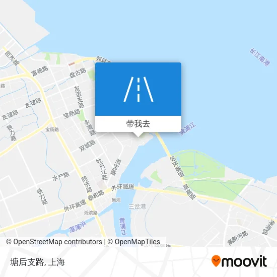 塘后支路地图