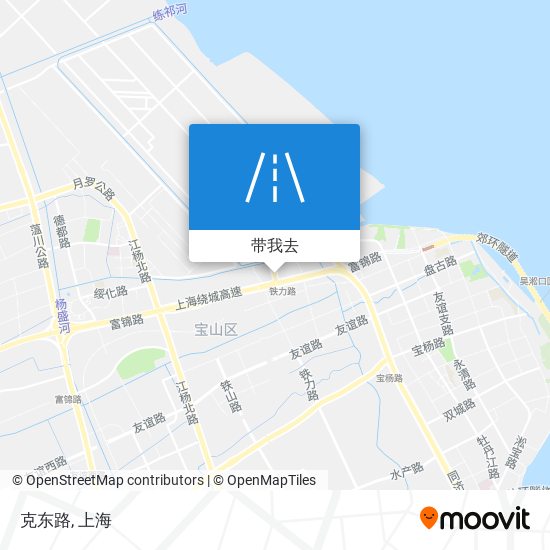 克东路地图