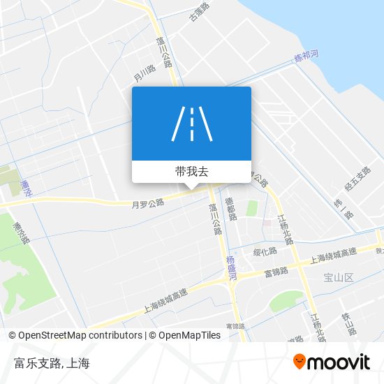 富乐支路地图