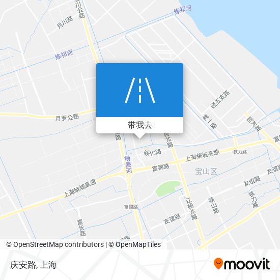 庆安路地图