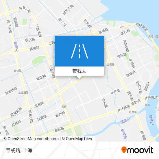 宝杨路地图
