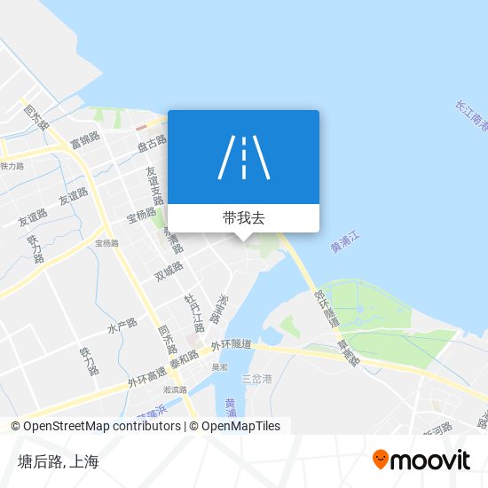 塘后路地图