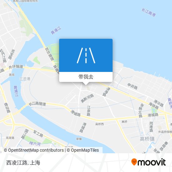 西凌江路地图