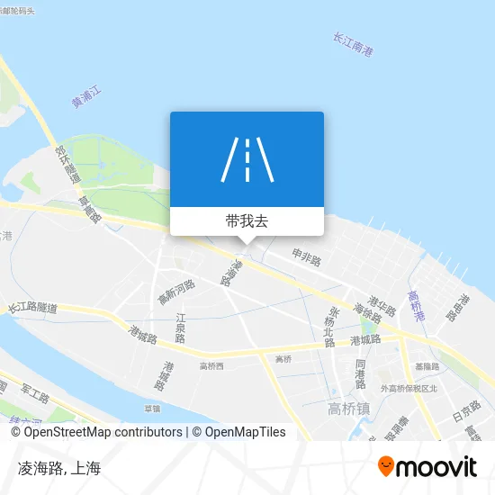 凌海路地图