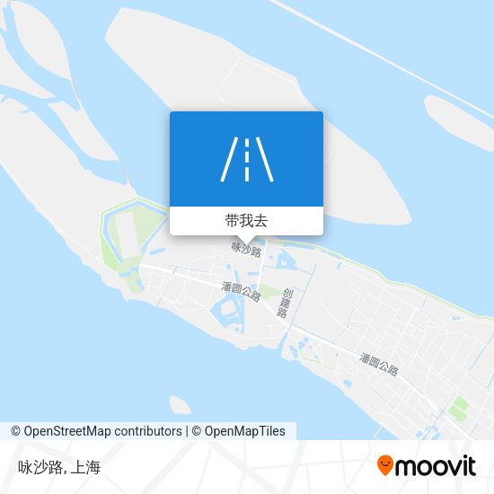 咏沙路地图