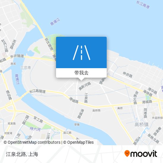 江泉北路地图