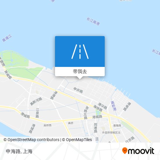 申海路地图