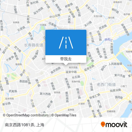 南京西路1081弄地图