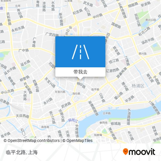 临平北路地图