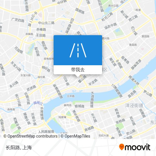 长阳路地图