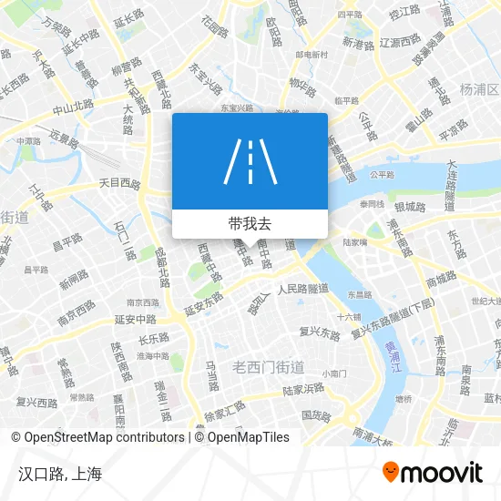 汉口路地图
