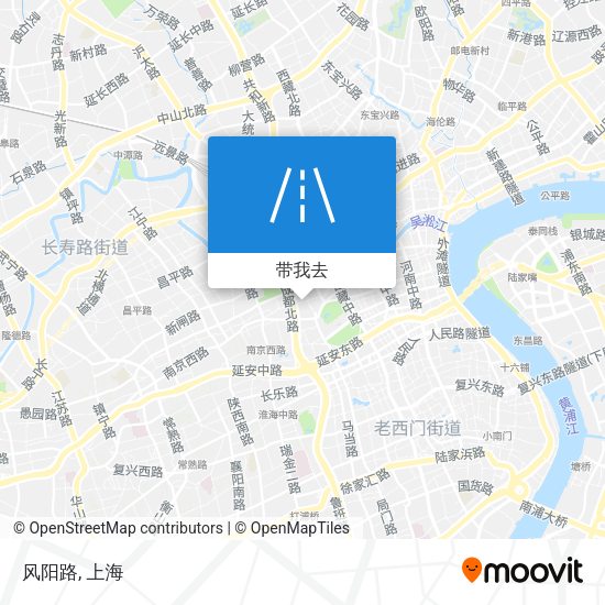 风阳路地图