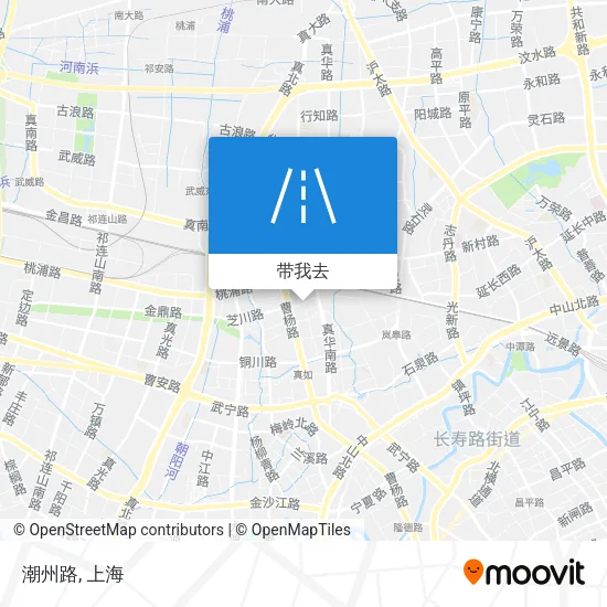 潮州路地图