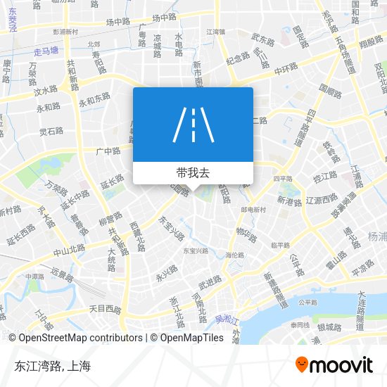 东江湾路地图