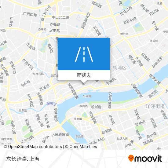 东长治路地图