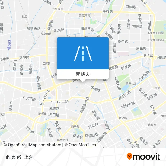 政肃路地图