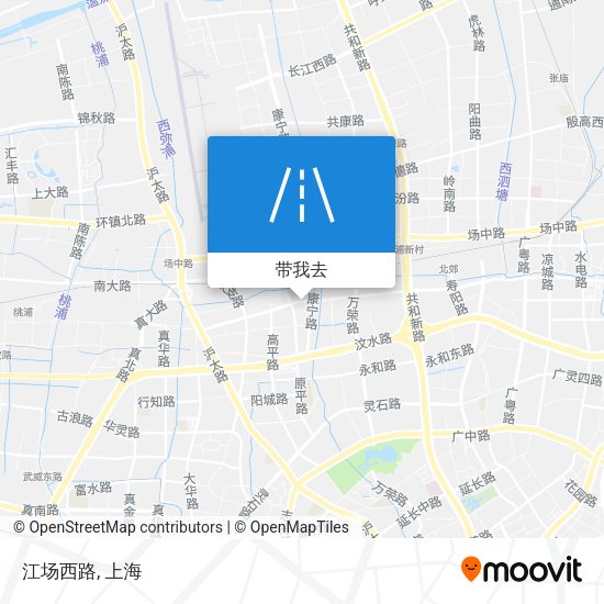 江场西路地图