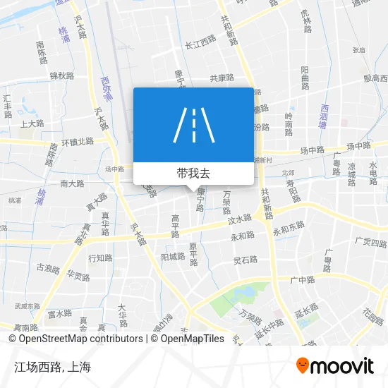 江场西路地图