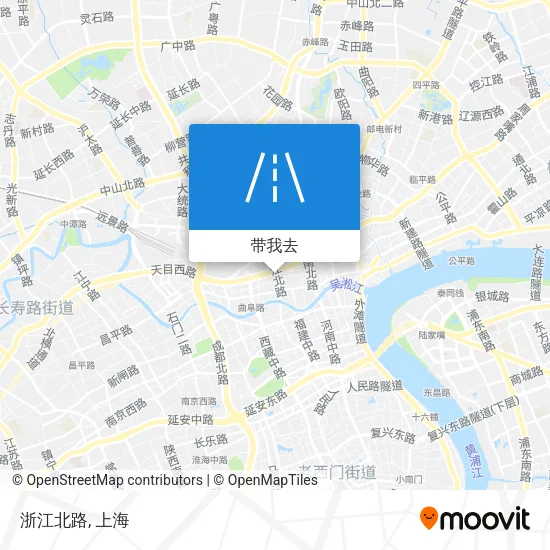 浙江北路地图